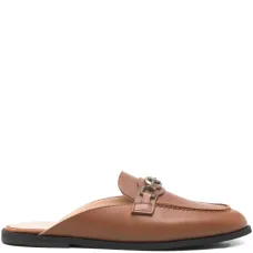 Мюли с цепочкой и логотипом Мюли с цепочкой и логотипом