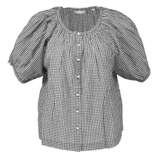 Блузка June с пышными рукавами Блузка June с пышными рукавами