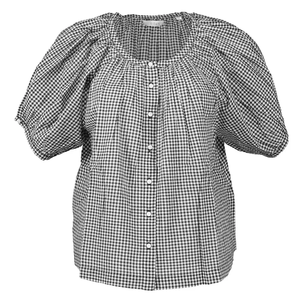 Блузка June с пышными рукавами