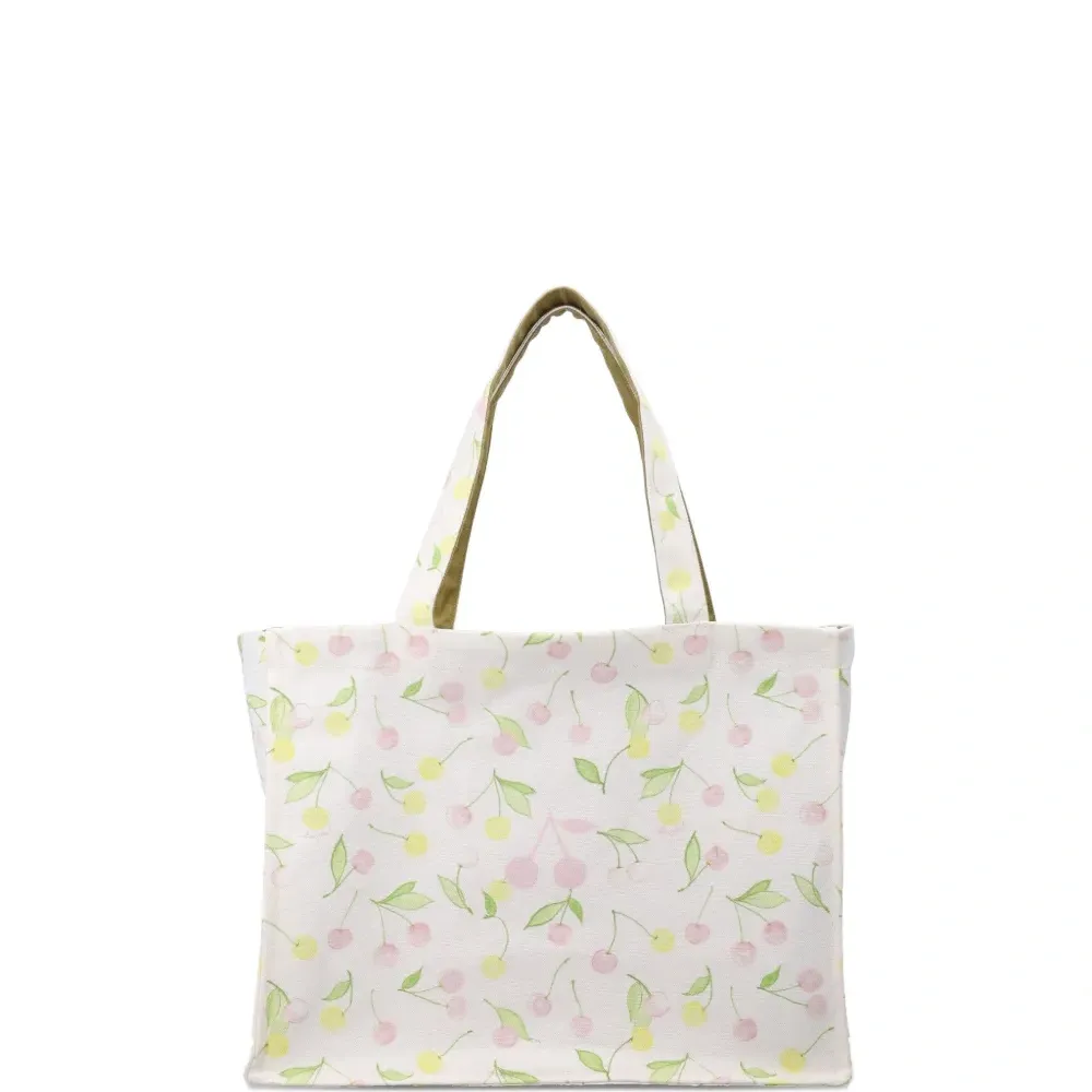 Сумка-тоут с вишнёвым принтом