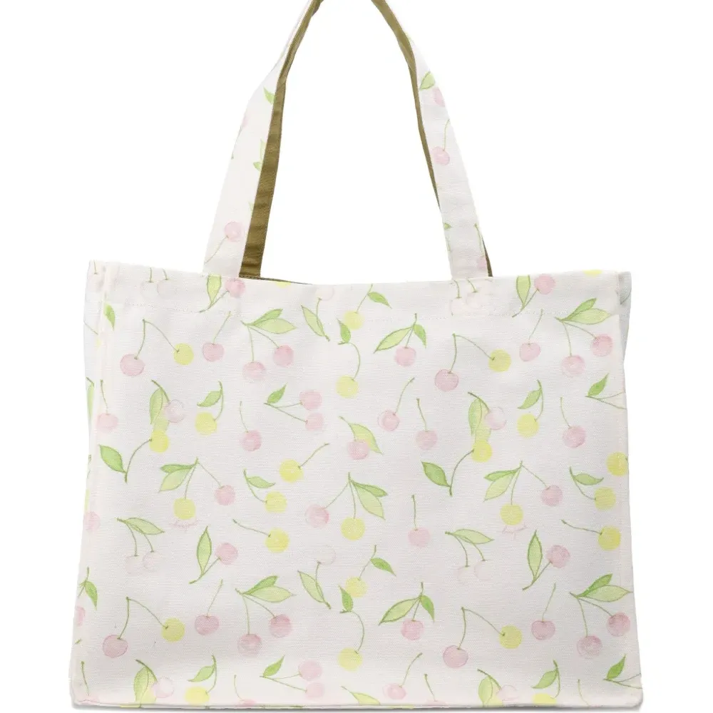 Сумка-тоут с вишнёвым принтом