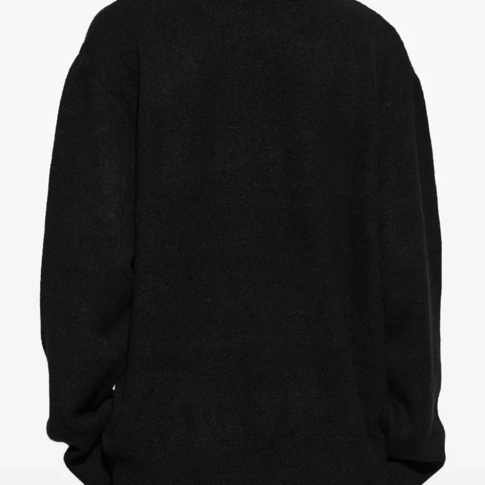 Графичный вязаный свитер