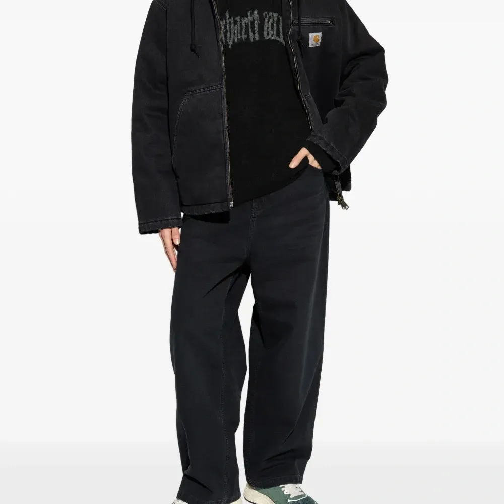 Графичный вязаный свитер