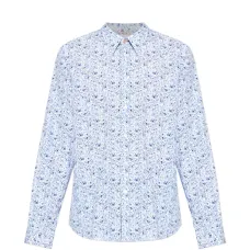 Рубашка с цветочным принтом Рубашка с цветочным принтом