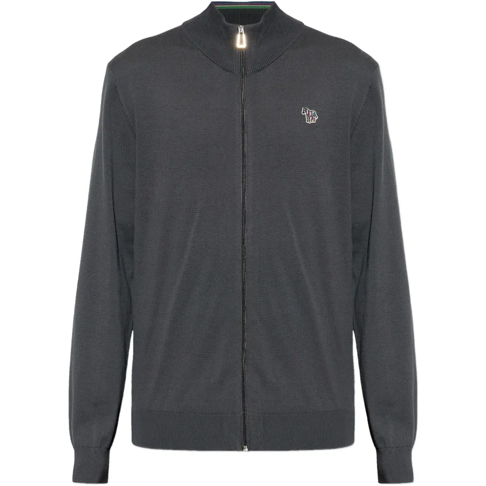 Кардиган на молнии с логотипом в виде зебры