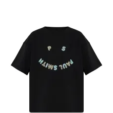 Футболка с графикой смайлика