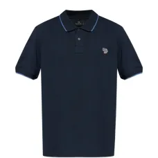 Поло с короткими рукавами и логотипом зебры