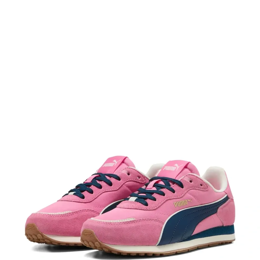 Кроссовки Miler на шнуровке цвета "розовая пудра"