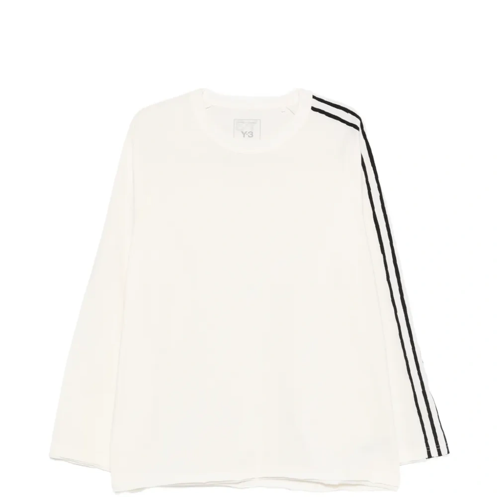 Футболка в полоску с длинными рукавами