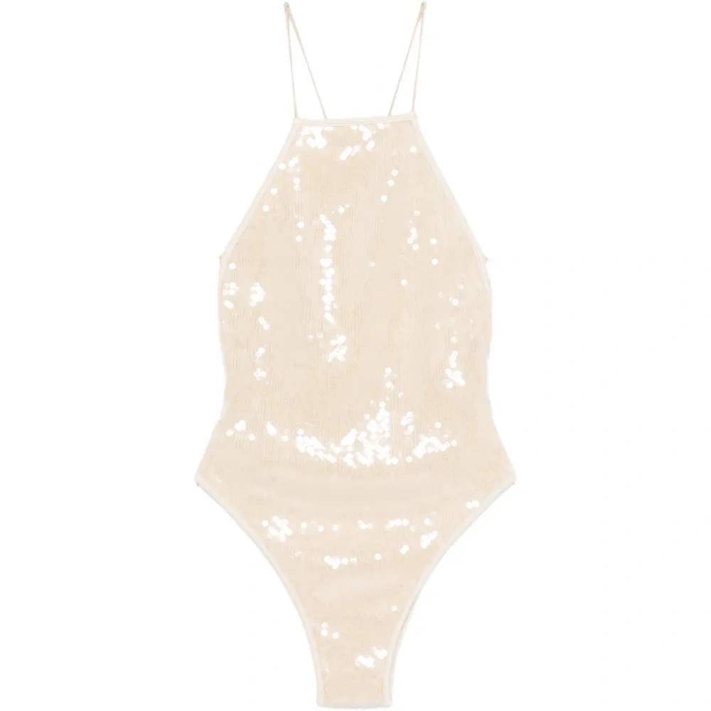 Купальник, украшенный пайетками Купальник, украшенный пайетками