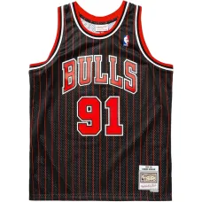 X NBA Chicago Bulls свингмен джерси Денниса Родмана