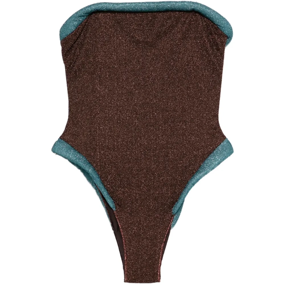 Купальник с квадратными бретелями Купальник с квадратными бретелями