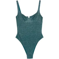 Слитный купальник с вырезами