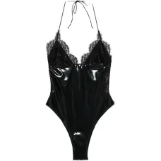 Купальник из латекса с кружевной отделкой Купальник из латекса с кружевной отделкой