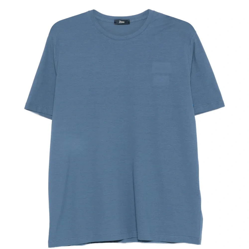 Футболка с круглым вырезом