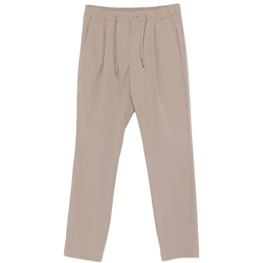 Плиссированные брюки на кулиске