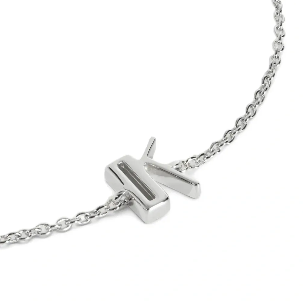 Цепочный браслет Initial K