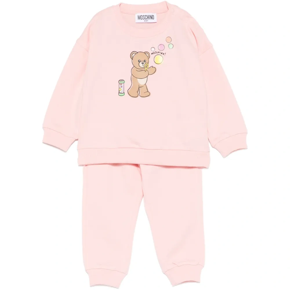 Спортивный костюм с принтом мишки