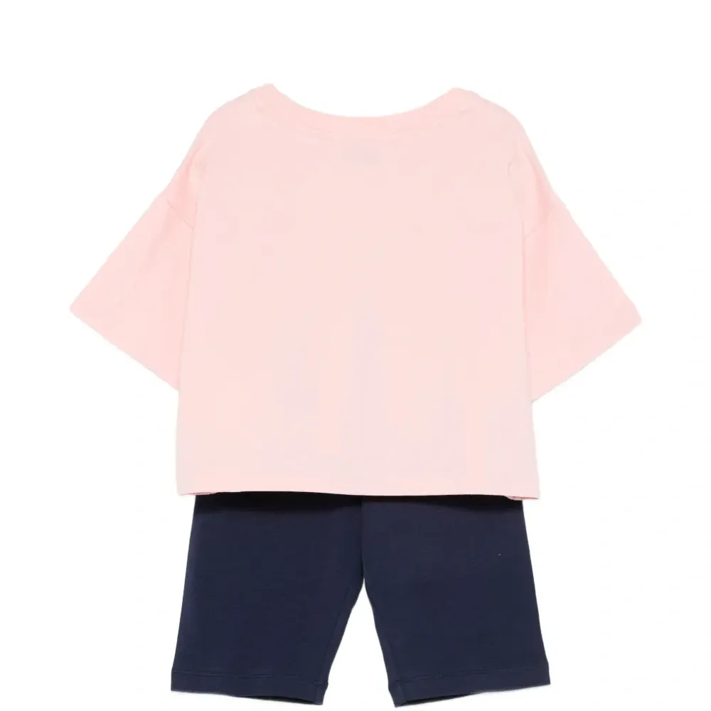 Комплект леггинсов с принтом "Тедди"