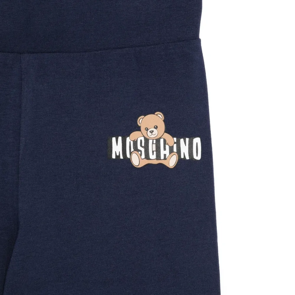 Комплект леггинсов с принтом "Тедди"