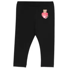 Леггинсы с принтом "медвежонок"