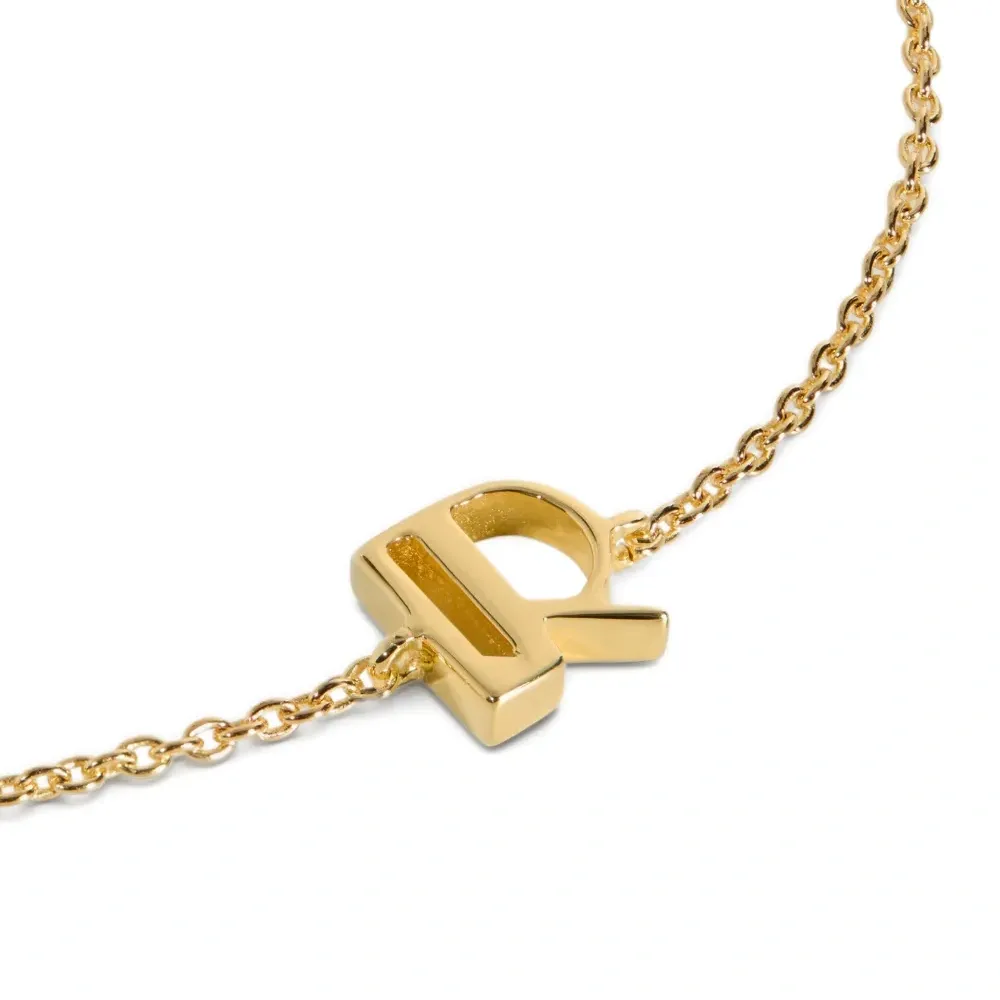 Цепочный браслет Initial R