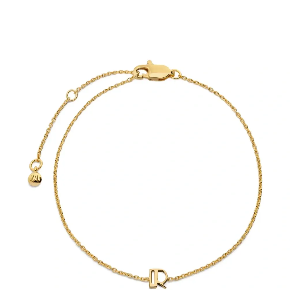 Цепочный браслет Initial R