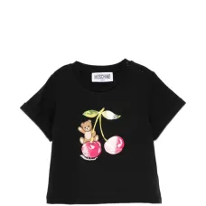 Футболка с принтом вишен