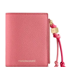 Бумажник из зернистой кожи