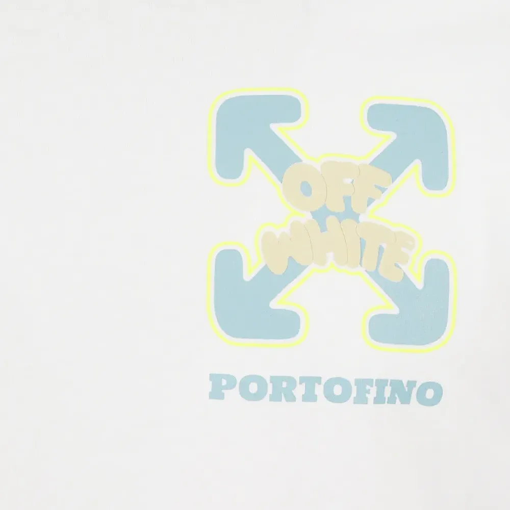 Укороченный топ с графичным принтом