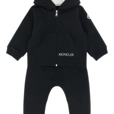 Комбинезон на молнии с вышитым логотипом