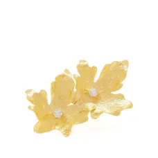 Украшенное кольцо с мистическим листом Украшенное кольцо с мистическим листом