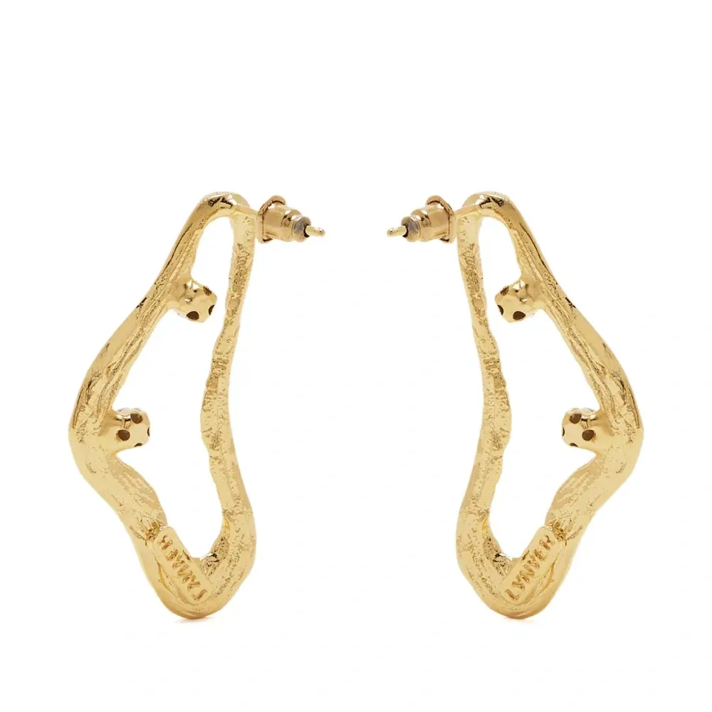 Фактурные серьги Celestial Whispers, украшенные камнями