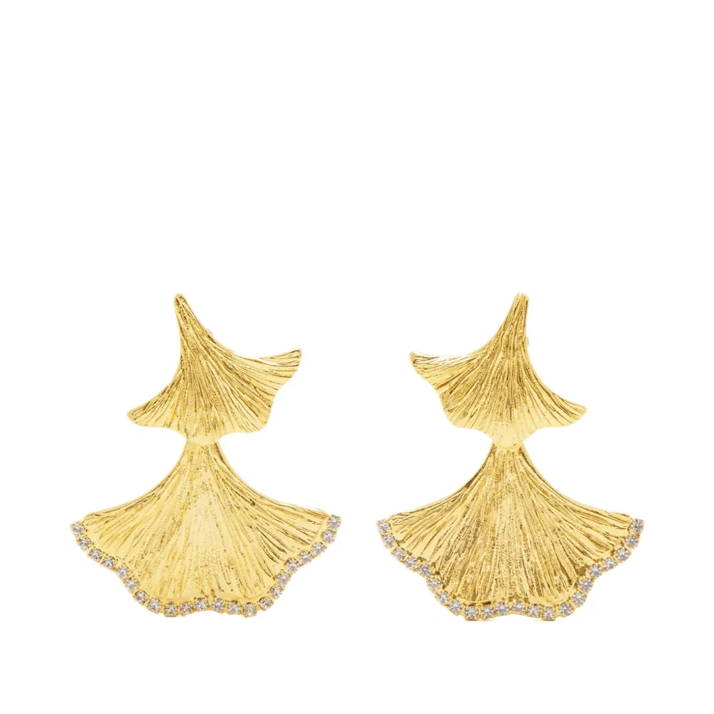 Серьги Enchanted Flora с украшением в виде листьев