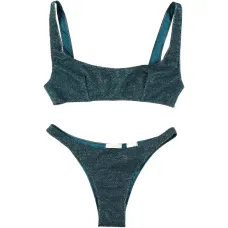 Бикини с блестящим покрытием