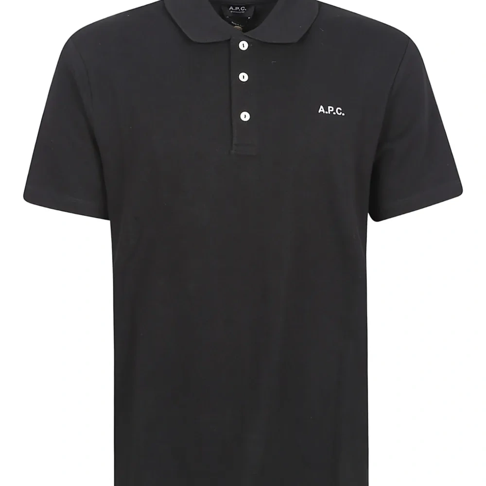 Поло на пуговицах