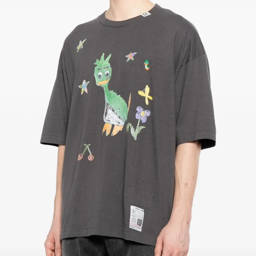 Детская футболка с рисунком Леона