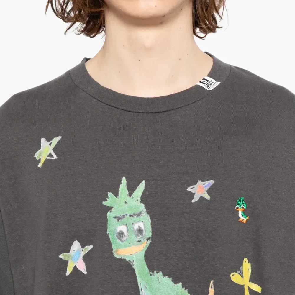 Детская футболка с рисунком Леона