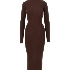 Платье миди с воротником-гольф Платье миди с воротником-гольф