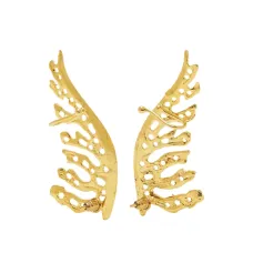 Серьги "Мистический лист" Серьги "Мистический лист"