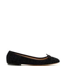 Балетки с бантом