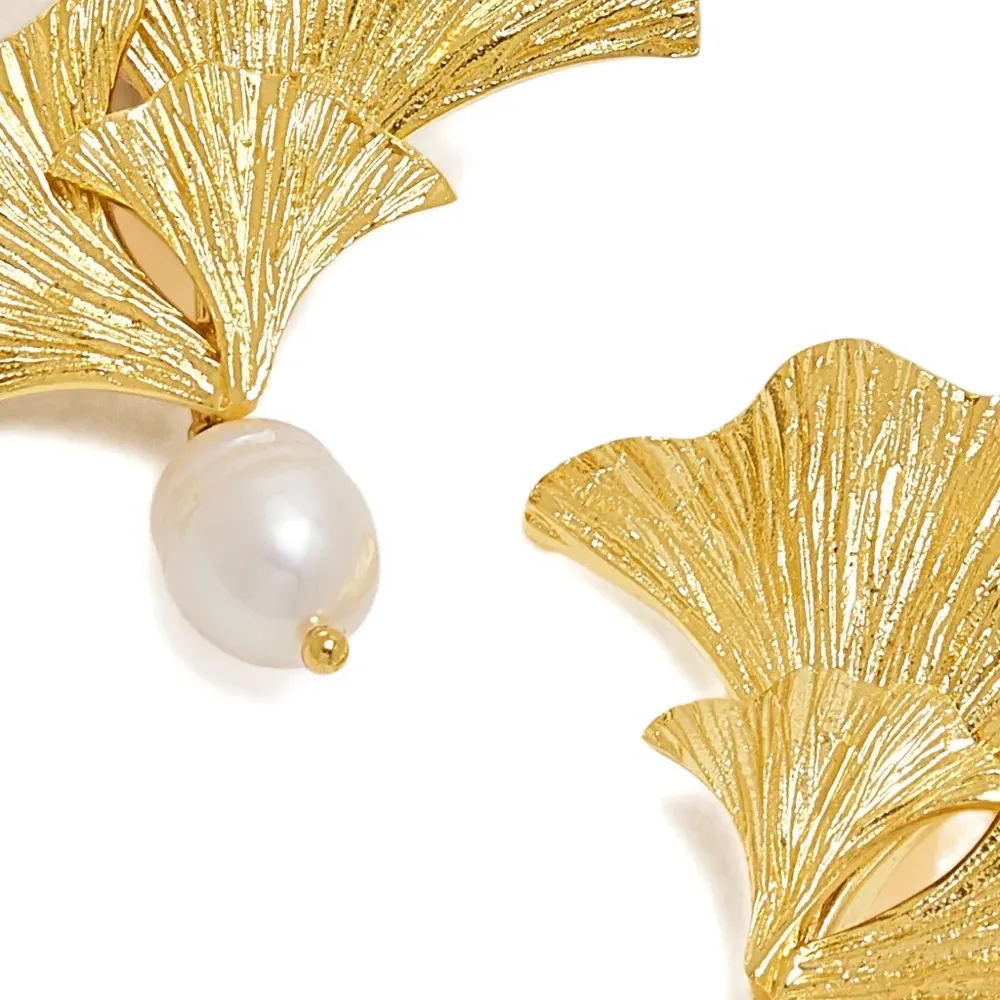 Серьги Enchanted Flora с жемчугом