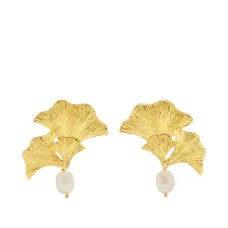Серьги Enchanted Flora с жемчугом