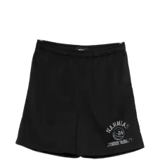 Шорты с логотипом и кулиской