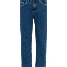 Джинсы с нашивкой в виде сердца