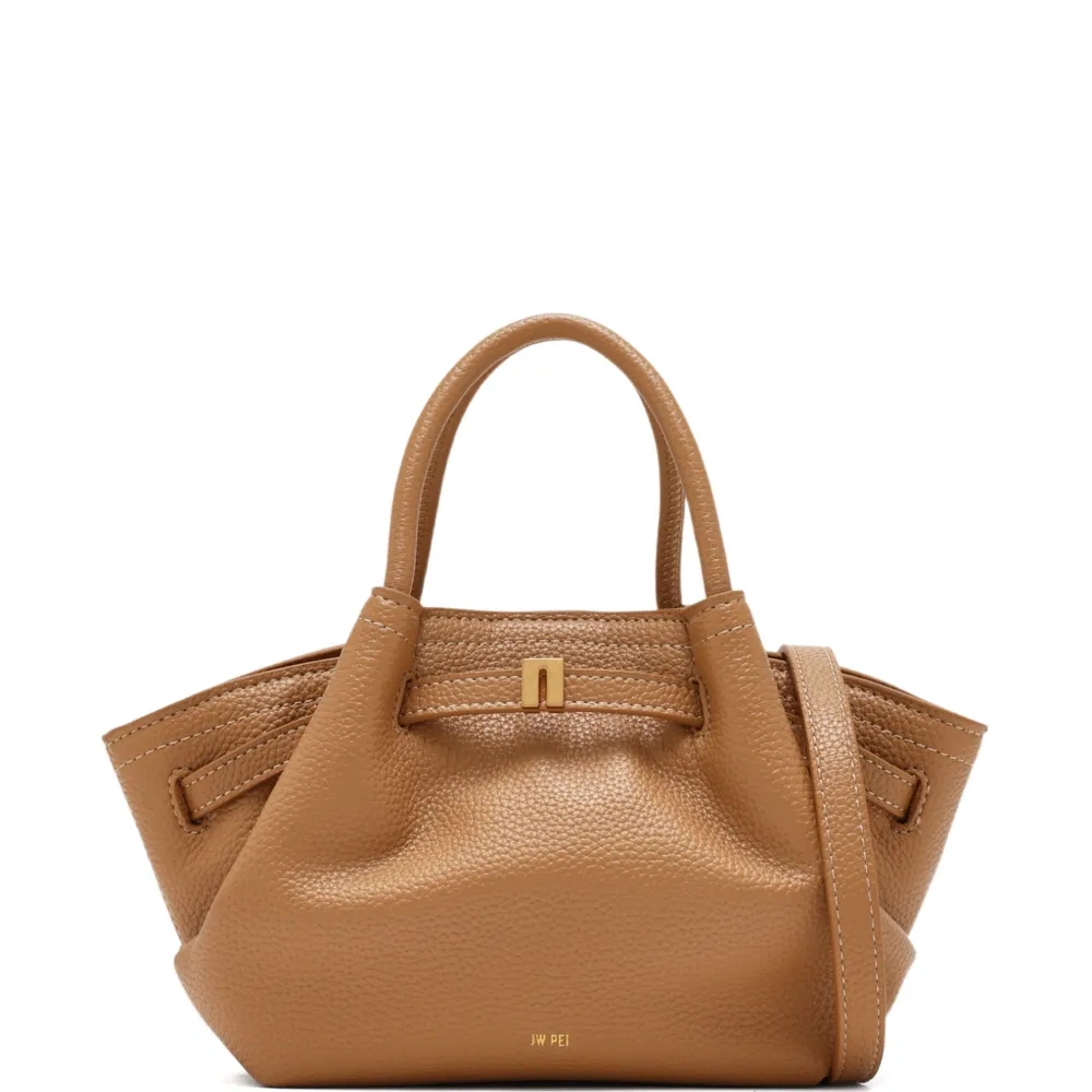 Сумка-тоут Hana с ручкой из зернистой кожи