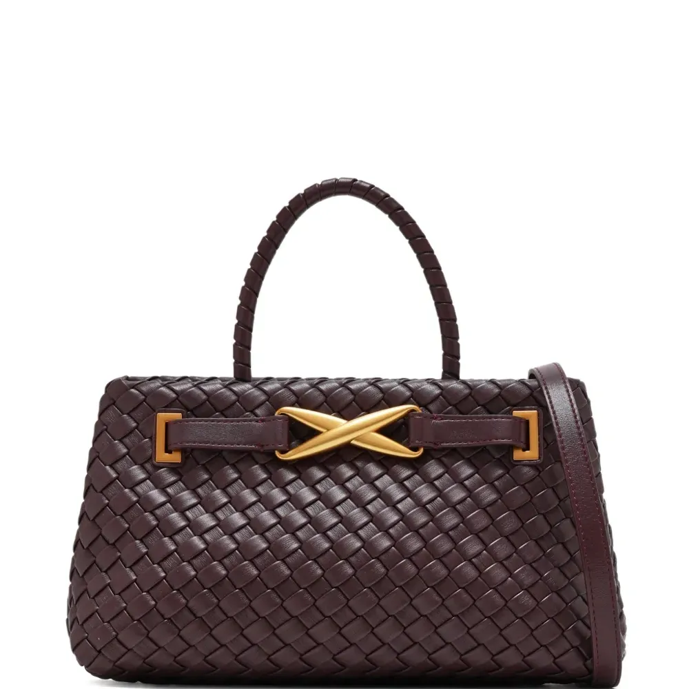 Плетёная сумка-тоут Elora с верхней ручкой