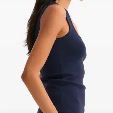 Топ без рукавов с квадратным вырезом