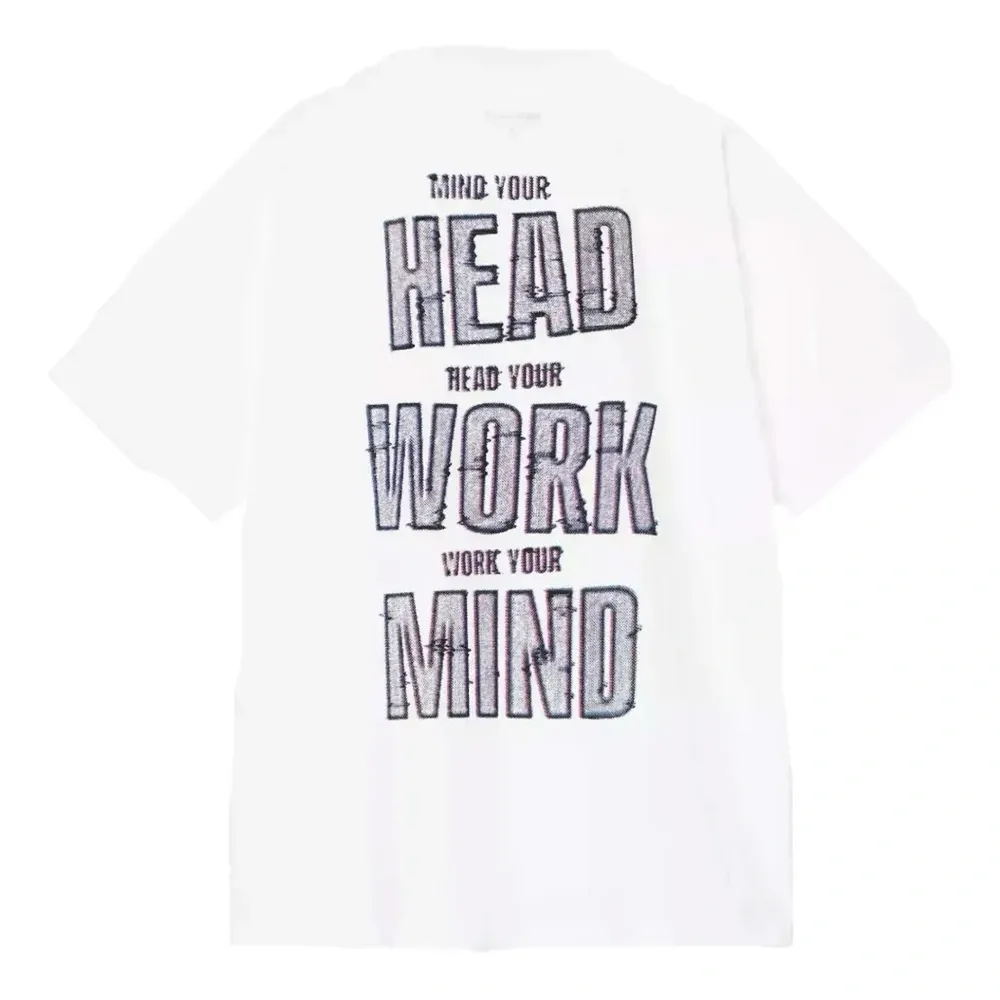 Футболка с круглым вырезом "Mind Your Head"