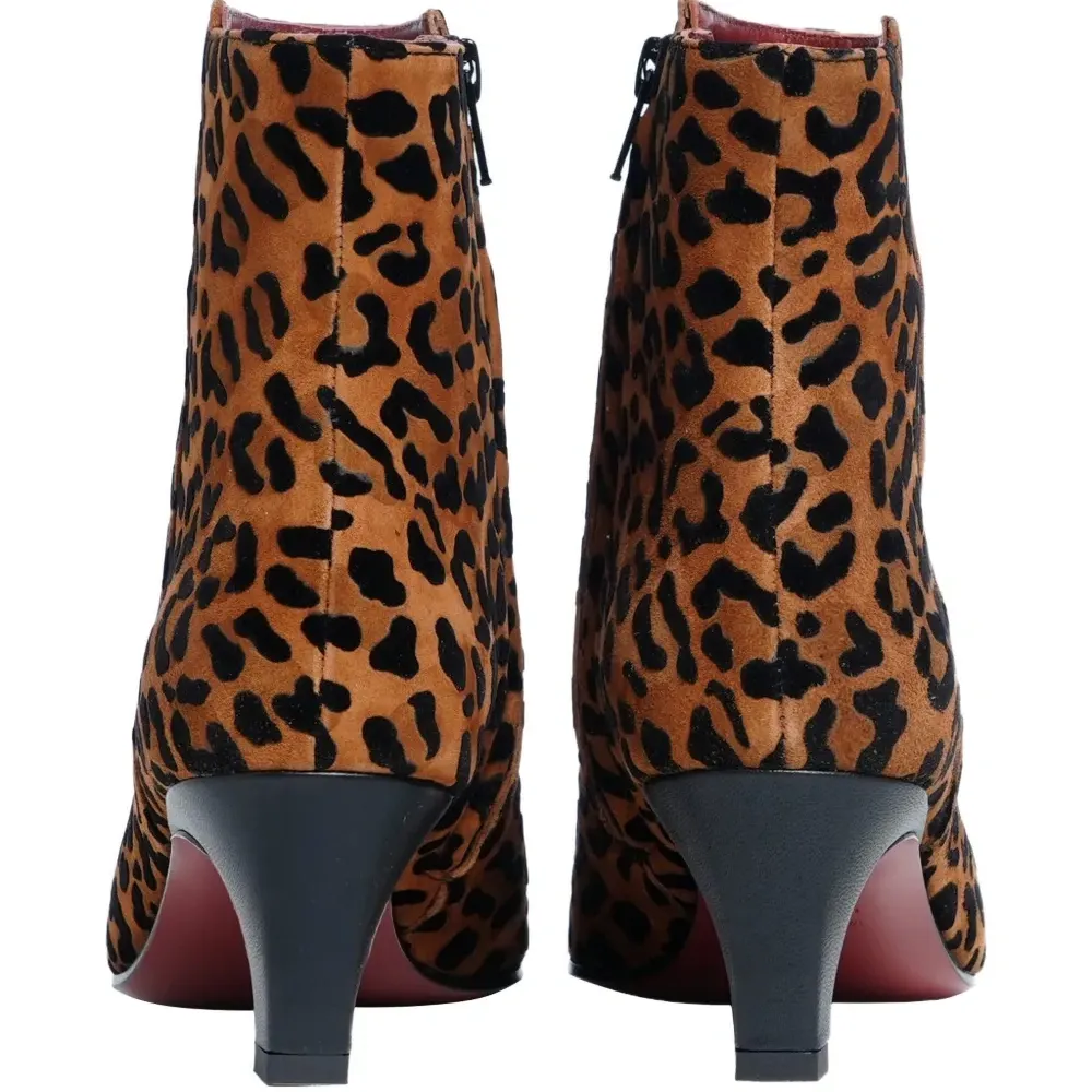 Ботинки с леопардовым принтом Milia